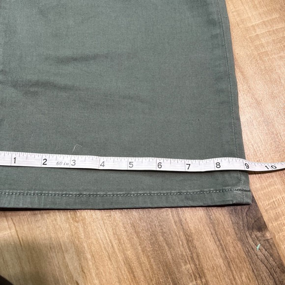 Hudson Jeans Women's Rosalie Cargo Pants Olive Green Size 24 Wide Leg Utility Po - Picture 6 of 9